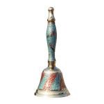 Brass Bell No. 2 Blue Colour
