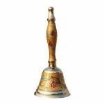 Brass Hand Bell No. 2 Yellow Colour