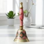 Brass Bell No. 2 Pink Colour