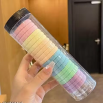 🌈 Girls’ Rainbow Rubber Bands – 2-Bottle Set (20 pcs Each)