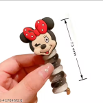 🌈 LetzShoppe Rope Telephone Wire Hair Rubber Bands – Pack of 2