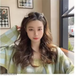 Pearl & Acrylic Resin Hair Clips – Crystal Barrettes with Stars, Love, Bow & Flower Designs for Women & Girls (2 Pcs)