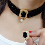 Jewellers Gold-Plated Alloy Jewel Set
