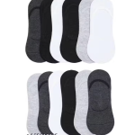 Cotton Loafer Socks with anti slip grip (10PCS)