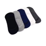 Cotton Loafer Socks with anti slip grip (5PCS)