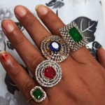 AMERICANDIAMONDRING(4PCSRINGCOMBO)