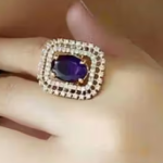 American Diamond Finger Ring UNIQUE Piece