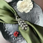 Stylish peacock ring