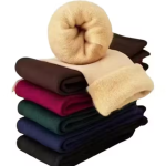 letz shoppe Warm Woolen Winter Socks for Women and Girls WIth Thumb Lining Design Snow socks