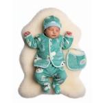 New born baby woolen gift set newborn winter clothes, infant winter wear, fleece baby set