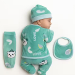 New born baby woolen gift set newborn winter clothes, infant winter wear, fleece baby set