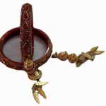 Peach Bangles For Women, Bridal Crystal Bangles, Golden Leaf Design Bangles