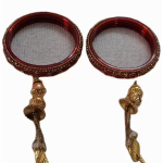 Peach Bangles For Women, Bridal Crystal Bangles, Golden Leaf Design Bangles