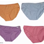 Girls Printed Cotton Panty Set – Daily Wear Underwear for Kids