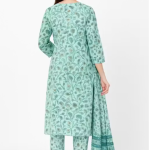 Jaipuri cotton suit set | Printed kurta with pant & dupatta | Ethnic wear for women