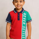 Boys T shirt Kids Polo Tee Summer Wear Boys Casual Wear