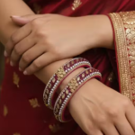 Bangles Gold Leaf Jewelry Indian Bangles Kada Set Festive Wear Wedding Jewelry Traditional Bangles