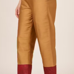 Women Pink Trousers, High Waist Straight Fit Pants, Office Wear Pants, Casual Cotton Trousers For Women ✅