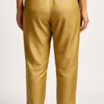 Women Pink Trousers, High Waist Straight Fit Pants, Office Wear Pants, Casual Cotton Trousers For Women ✅