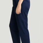 Women Pink Trousers, High Waist Straight Fit Pants, Office Wear Pants, Casual Cotton Trousers For Women ✅
