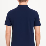 Men Navy Blue Polo T-Shirt, Solid Polo Neck T-Shirt For Men, Men’s Cotton Polo Shirt, Casual T-Shirt For Men ✅