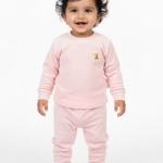 Baby Winter Set, Baby Girl Fleece Set, Pink Baby Dress, Baby Winter Suit, Baby Full Sleeve Set ✅