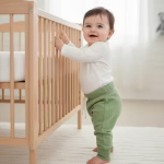 Baby Cargo Pants Infant Joggers Toddler Track Pants Baby Cargo Joggers Light Grey Baby Pants