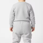 Baby Cargo Pants Infant Joggers Toddler Track Pants Baby Cargo Joggers Light Grey Baby Pants
