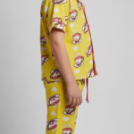 Girls Night Suit Set, Cotton Kids Nightwear Set for Girls, Baby Girl Pajama Set, Girls Cotton Printed Sleepwear ✅