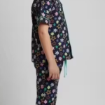 Comfortable Night Suit for Girls, Cartoon Print Girls Night Suit, Soft Cotton Kids Nightwear ✅