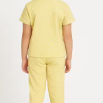 Baby Girl Home Wear Set, Comfortable Night Suit for Girls, Cartoon Print Cotton Kids Nightwear ✅