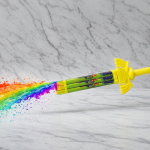 Holi Pichkari (Water Gun) Designed For Use With Coloured Powder Or Water