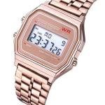 Trendy Chain Strap Series Digital Watch - For Men & Women FLip-RoseGoldWRgasio-TK018
