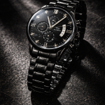 OLMECA Premium Chronograph Watch for Men | All 3 Sub-Dials Working | Automatic Date Change | Stylish & Durable Timepiece