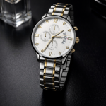 OLMECA Premium Chronograph Watch for Men | All 3 Sub-Dials Working | Automatic Date Change | Stylish & Durable Timepiece