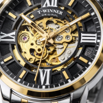 KHRIST Premium Fully Automatic Mechanical Analog Watch for Men | Exposed Working Gears Dial & Transparent Case Back | Precision Engineering, Luxury Craftsmanship & Timeless Elegance