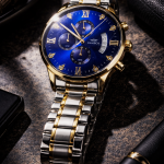 OLMECA Premium Chronograph Watch for Men | All 3 Sub-Dials Working | Automatic Date Change | Stylish & Durable Timepiece