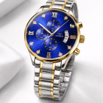 OLMECA Premium Chronograph Watch for Men | All 3 Sub-Dials Working | Automatic Date Change | Stylish & Durable Timepiece