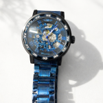 KHRIST Premium Fully Automatic Mechanical Analog Watch for Men | Exposed Working Gears Dial & Transparent Case Back | Precision Engineering, Luxury Craftsmanship & Timeless Elegance