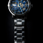 FORSINING Fully Automatic Mechanical Watch for Men | Open-Heart Working Gears Dial, Transparent Case Back | Battery Required Just Shake & Wear