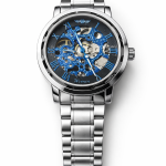 KHRIST Premium Fully Automatic Mechanical Analog Watch for Men | Exposed Working Gears Dial & Transparent Case Back | Precision Engineering, Luxury Craftsmanship & Timeless Elegance