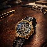 FORSINING Fully Automatic Mechanical Watch for Men | Open-Heart Working Gears Dial, Transparent Case Back | Battery Required Just Shake & Wear