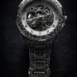 KHRIST Premium Fully Automatic Mechanical Analog Watch for Men | Exposed Working Gears Dial & Transparent Case Back | Precision Engineering, Luxury Craftsmanship & Timeless Elegance