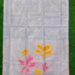 Mint Green Floral Ethnic Suit with Designer Border