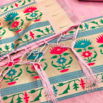 Panzora cotton silk embellished salwar suit material