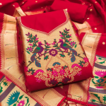 Panzora cotton silk embellished salwar suit material