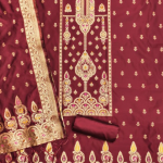 Banarasi silk unstitched suit