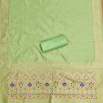 Banarasi silk Unstitched Suit Material