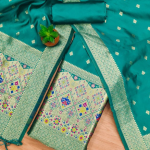 Banarasi silk Unstitched Suit Material