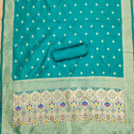 Banarasi silk Unstitched Suit Material